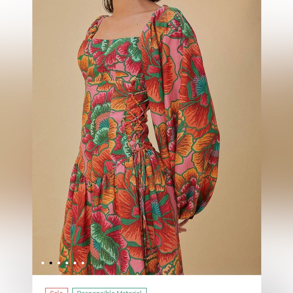 Pink Spring Lenzing™ Ecovero™
Euroflax™ Mini Dress